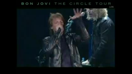 Bon Jovi - Born to be my baby (seattle Webcast 2010) 