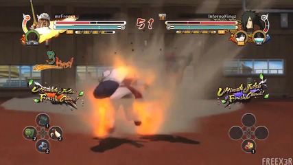 Naruto Storm 3-ems Sasuke vs Naruto-killer Bee vs Madara