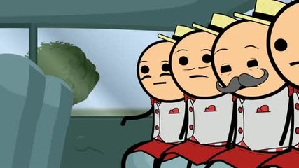 Cyanide & Happiness - Barbershop Quartet Hits On Girl From Taxi 