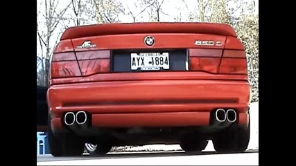 1996 Bmw 850ci V12 By Ac Schnitzer and with Remus exhaust 