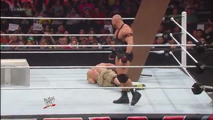 John Cena vs. Ryback - Tables Match: Raw, July 29, 2013
