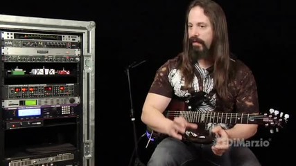 In the studio with John Petrucci 