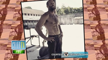 Jason Statham Flaunts Abs!