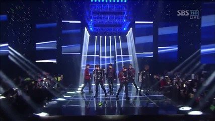 C-clown - Far away...young love @sbs Inkigayo [23/12/12]