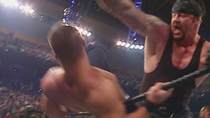 The Undertaker's arrival in the Royal Rumble Match spells doom for John Cena: Royal Rumble 2003