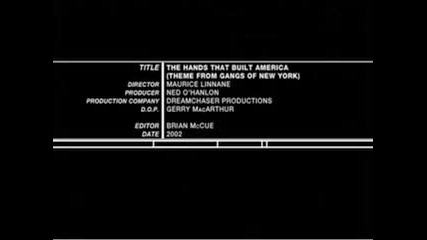 U2~the hands That built America