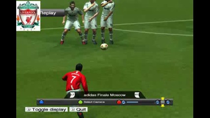 Pro Evolution Soccer 2009 Голове И Трикове.flv