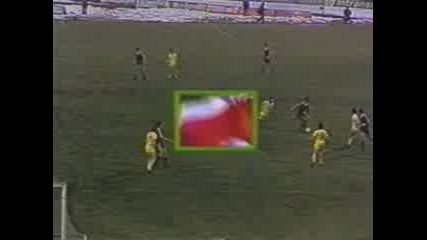 Cska - Liverpool 1982 Младенов ( 1 гол ) 