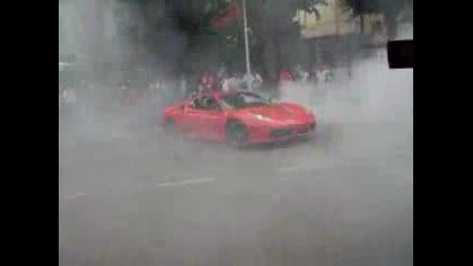 F430 Scuderia Полудява!!! Звук, Кола !!! 