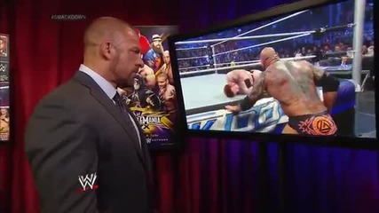 Sheamus vs Batista Smackdown March 28 2014