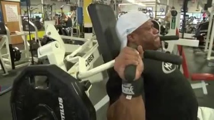 Road To The Olympia 2010 Phil Heath's Shoulder Workout