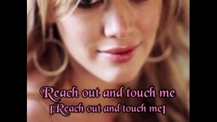 Hilary Duff - Reach Out(Текст Със Снимки)