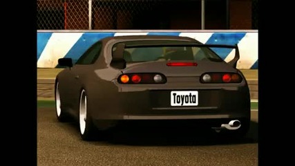 Live for speed - Toyota Supra Drifting