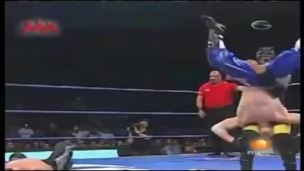 Ultimo Gladiador - Craddle Piledriver