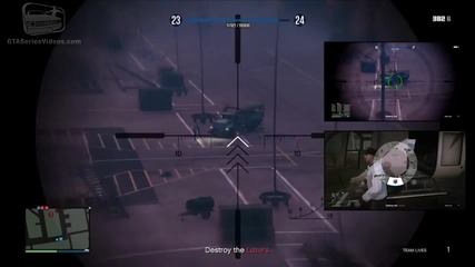 Gta Online - Mission - Base Invaders [ Hard Difficulty ]