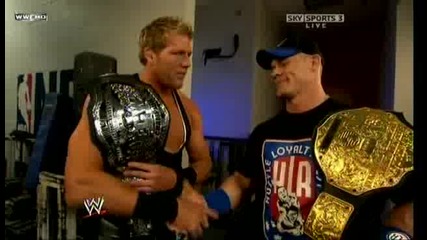 Wwe Draft Raw 04/13/09 [смях] John Cena & Jack Swagger (backstage)