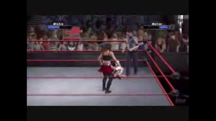 Raw Vs Smackdown 08 Divas Entrances And Finishers