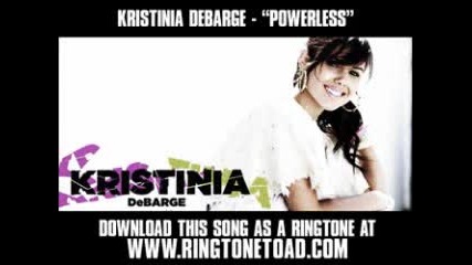 Kristinia Debarge - Powerless 