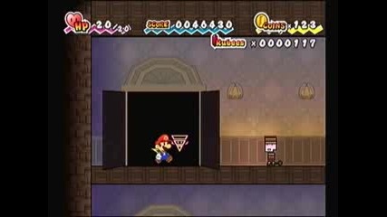 Super Paper Mario Walkthrough Part 10 - You Dont Have Enough Rubees!!! 
