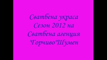 Сватбена украса Сезон 2012 на Сватбена агенция Горчиво Шумен - 4