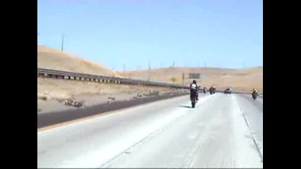 Honda Cbr 900 Rr - Interstate Wheelie.avi
