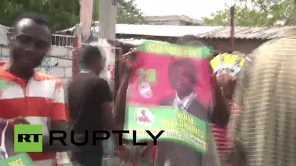 Haiti: Violent protests erupt over preliminary presidential results