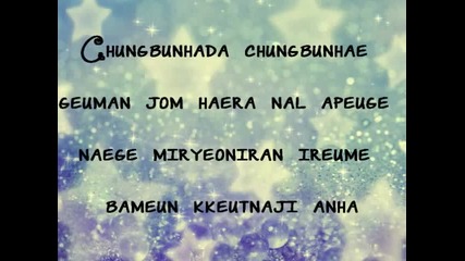 B2st - Midnight ( Lyrics)