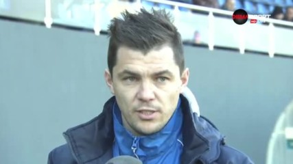 Първите думи на Валери Домовчийски с екипа на Верея
