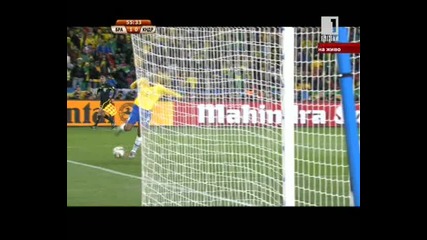Бразилия : Северна Корея 1:0