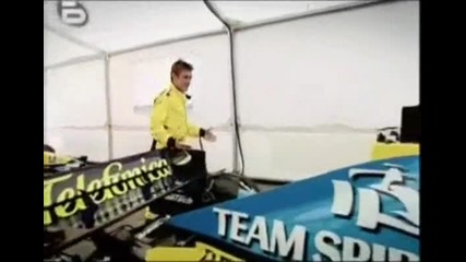 Top Gear Richard Hammon Тества болид от Формула 1 