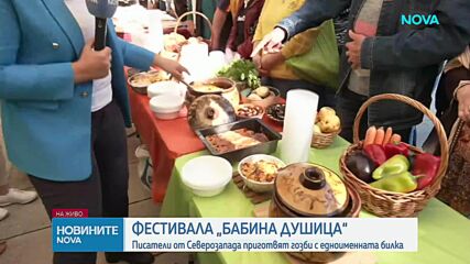 Фестивал „Бабина душица“: Писатели от Северозапада приготвят гозби с едноименната билка