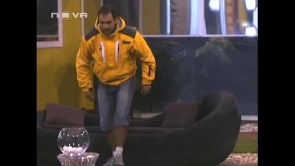 Big Brother 4 - Камен, Мила, Умберто и Иванина теглят жребия [23.10.2008]