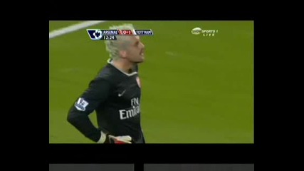 Arsenal 0 - 1 Tottenham (bentley)