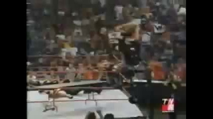 Dudleyz Vs. Kane & Undertaker Tables Match Raw is war 2001 