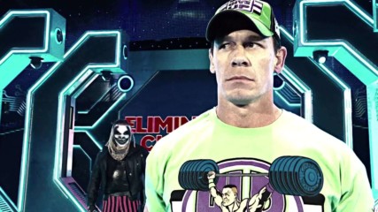 John Cena battles "The Fiend" Bray Wyatt in a Firefly Funhouse Match at WrestleMania