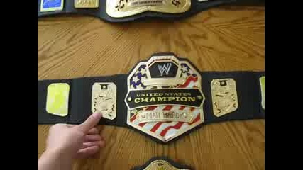 Wwe Belts Trimmed 