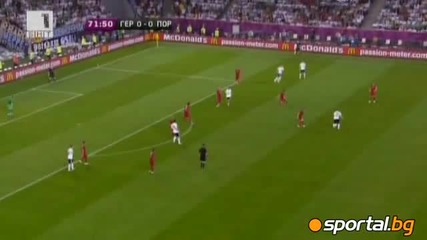 група В - Германия 1:0 Португалия (европейско - 09.06.2012)