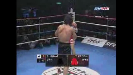 Serkan Yilmaz Размазва Kazuya