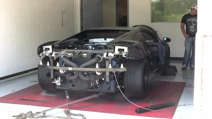 Twin Turbo Lamborghini Gallardo Superleggera Dyno - 1042rwhp