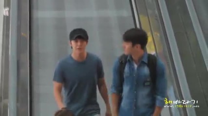 130710 Icn @donghae861015 Going to Hawaii, my brother ^^