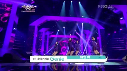 Exid - Every Night @ Music Bank (09.11.2012)