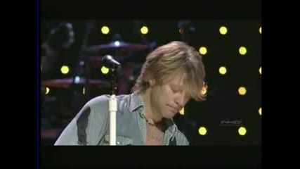 Bon Jovi - Wanted Dead Or Alive (live)