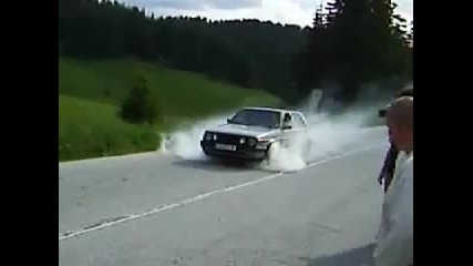 Vw Golf 2 Kr Burnout Bulgaria