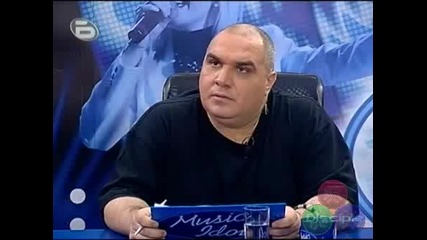 Music Idol 2 Maртин Илиев Отнесе Две Лопати и Заспа 26.02.2008