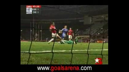 21.05.2008 Manchester U. 1 - 1 Chelsea Гола На Франк Лампард