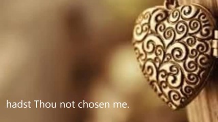 Tis Not That I Did Choose Thee - Lori Sealy / official lyric video