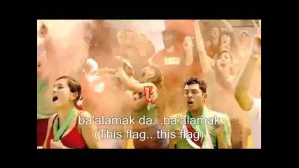 Nancy Ajram Ft. K naan - Waving Flag [official Video][hd]