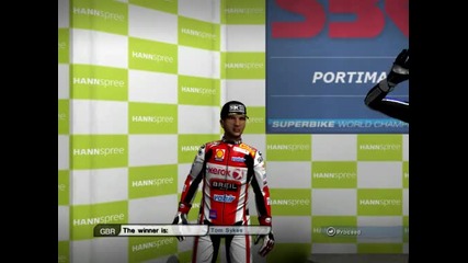 На 1 място в Sbk 09 Superbike World 