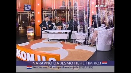 Rada Manojlovic, Keba & Ljuba Perucica - Utorkom u 8 - (TV DM Sat 20.01.2015.)