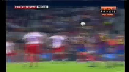 31.8 Барселона - Спортинг Хихон 3:0 - Гол на Златан Ибрахимович